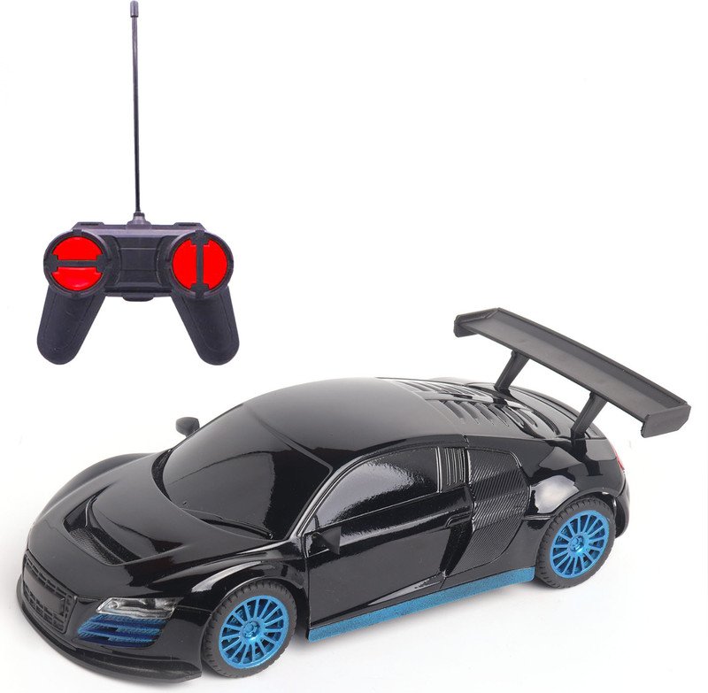 Frendo High Speed 1:24 Scale Rechargeable Remote Car For Kids(Black)