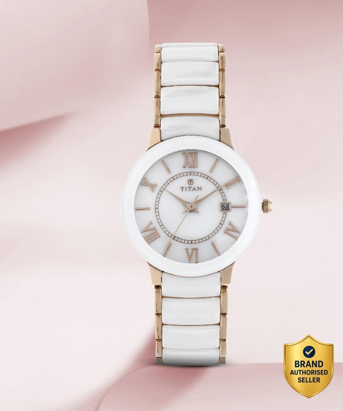 Titan Ceramics Analog Watch  – For Women
