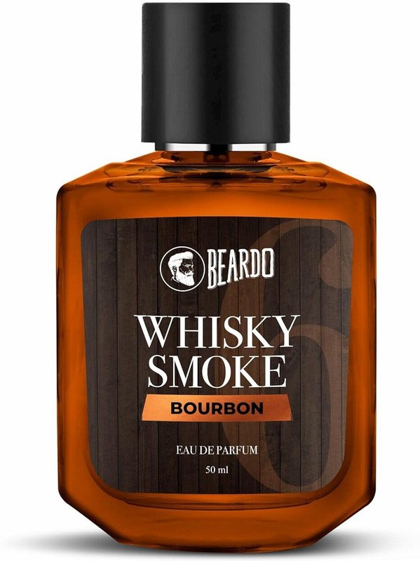 Beardo Whisky Smoke Bourbon Perfume Edp|Oriental, Woody, Leathery|Strong & Long Lasting Eau De Parfum – 50 Ml(For Men)