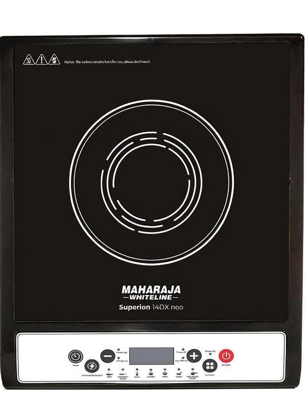 MAHARAJA WHITELINE 1400 W Induction Cooktop Touch Panel(Black, Superion 14DX Neo)