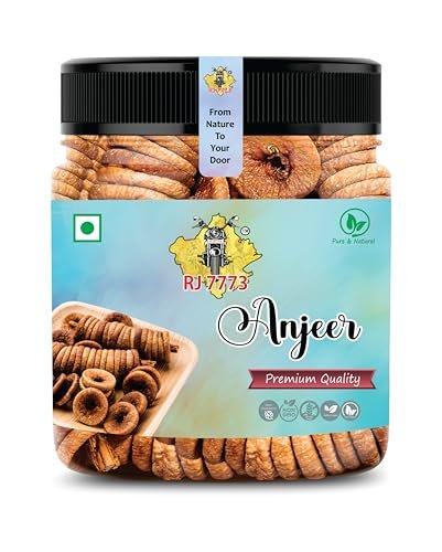 RJ 7773 Premium Anjeer | 100% Pure & Natural Sun-Dried Figs