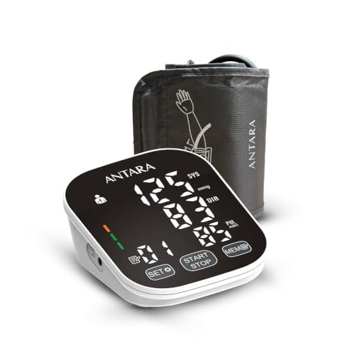 AGEasy (Max Group) Fully Automatic Digital BP Monitor with 2-Years Warranty | Blood Pressure Checking Machine for Home | Portable BP Apparatus for Hypertension & Heart Health | Smart & Clear Display