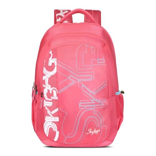 Skybags Brat Pro Max 35L Laptop Backpack (Upto 15.6″), 3 Compartments,Coral