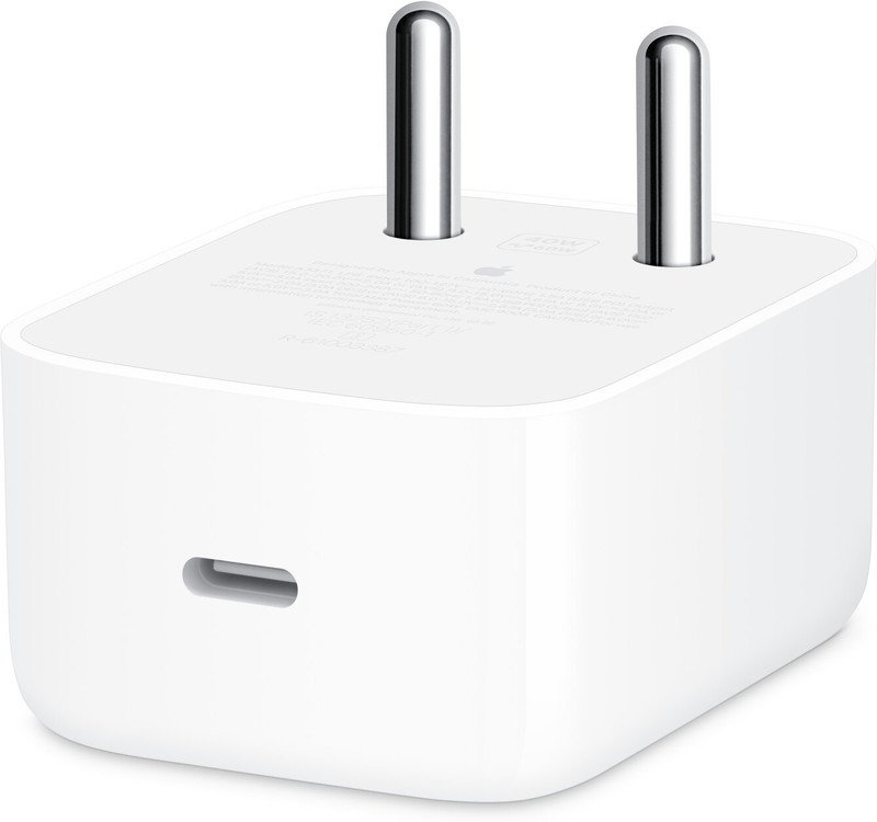 Apple 40 W Quick Charge 3 A Single Port Mobile Charger(White)