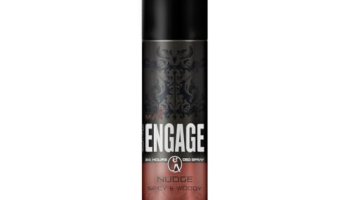 Engage Nudge Deodorant For Men, Spicy And Woody, Skin Friendly Deo, 220Ml Body Spray