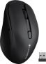 Zebronics Zeb-Charm, Wireless Mouse, Mode Switch Button, (Metallic Black) Wireless Ambidextrous Optical Mouse  With Bluetooth(2.4Ghz Wireless, Bluetooth, Metallic Black)