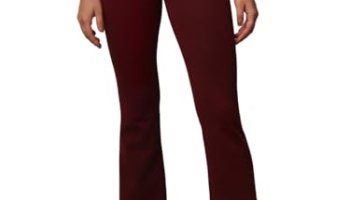 Only Women Solid Flared Casual Leggings