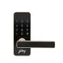Godrej Catus Touch Smart Digital Lock For Wooden Door I 2 In 1 Access I Pin Access I Mechanical Key I Champagne Gold Finish