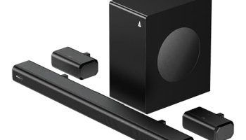 Boat (2025 Aavante Prime 5.1 5000D, Cinematic Dolby Audio, 500W Signature Sound, 5.1-Ch, Multiple Ports, Eq Modes & Remote, Bluetooth Sound Bar, Home Theatre Soundbar Speaker (Premium Black)