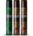 Engage Nature Deo: 2 Woody Musk & 1 Forest Fresh (150Ml X 3) Deodorant Spray  –  For Men(450 Ml, Pack Of 3)