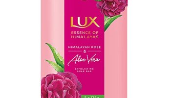 Lux Rose & Aloevera Exf Soap 5X125G
