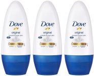 Dove Original 48H Odour Protection Deodorant Roll-On  –  For Women(150 Ml, Pack Of 3)