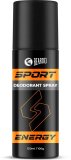 Beardo Sport Energy Deodorant Body Spray | Long Lasting Deo | Perfume Body Spray  –  For Men(100 G)
