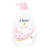 Dove Refreshing Sakura Blossom Body Wash With Himalaya Pink Salt For Replenished Skin, 1L