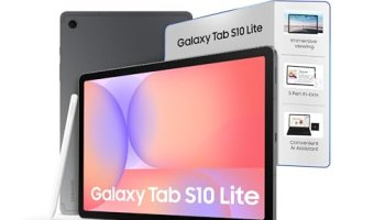 Samsung Galaxy Tab S10 Lite With Ai, S Pen In-Box, 27.7 Cm (10.9 Inch) Display, Object Eraser, 90Hz Refresh Rate, Pre Loaded Pro Apps, Ip42 Rating, 6Gb Ram, 128Gb Storage, Wi-Fi + 5G Tablet, Gray