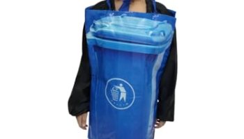 Bookmycostume Dustbin Garbage Box Swachh Bharat Kids Fancy Dress Costume 10-12 Years