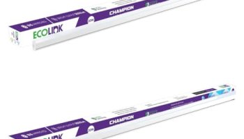Ecolink 20W Led Batten/Tubelight | Champion Compact 4-Ft Led Batten For Living Room & Bedroom | Cool White,Pack Of 2