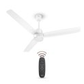 Havells Fab Bldc Ceiling Fan 1200Mm, 380 Rpm, Savings Upto 65%, Reverse Rotation, 4 Modes (Boost, Sleep, Breeze, Mop), Low Wattage 30W, Low Noise, Air Flow:225 Cmm, 3 Year Warranty, Elegant White