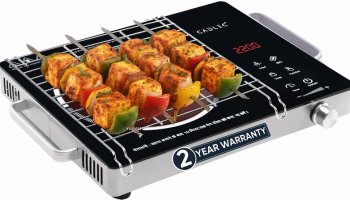 Cadlec 2200 W Infrared Cooktop Touch Panel(Black, Heatcraft)