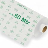 Mad Cat 60 Meters Food Wrapping Paper Roll – Premium Non-Stick Butter Wrapping, Re-Heatable Non Stick Paper, Parchment Paper