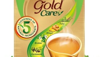 Tata Tea Gold Care 500 Gram, Goodness Of Cardamom, Ginger Powder, Tulsi, Brahmi & Mulethi, Natural Ingredients, Exquisite Blend Of Tea, Rich In Taste, Black Tea