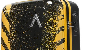 Aristocrat By Vip Crossway Polycarbonate | Trolley Bag With Combination Lock Cabin Suitcase 8 Wheels – 21 Inch