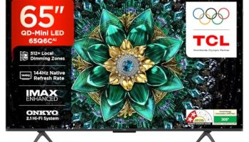 Tcl 164 Cm (65 Inches) 4K Uhd Smart Qd-Mini Led Google Tv 65Q6C