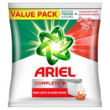 Ariel Complete Detergent Powder – 4Kg | Removes 100 Tough Stains In 1 Wash | Fragrance That Lasts For 2 Weeks | For Semi Auto Washing Machine & Bucket Wash