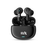 Flix (Beetel T21 Nitro Buds True Wireless In Ear,Bluetooth V5.3(Quick Paring),10Mm Super Bass Drivers,Ipx4 Rated,Quad Mic With Enc,Touch Controls,50Hrs Playback,Ai Voice Assistant (Xtw-T21)(Black)