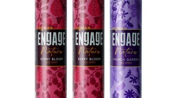 Engage Nature Deo: 2 Berry Bloom & 1 French Garden (150Ml X 3) Deodorant Spray  –  For Women(450 Ml, Pack Of 3)
