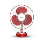 Bajaj Frore Neo Table Fan 400 Mm | Table Fans For Home & Office | Aerodynamically Balanced Blades | 100% Copper Motor | High Air Delivery | 3-Speed Control | 2-Yr Warranty 【Red】