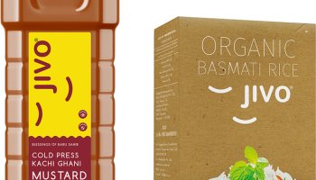 Jivo Mustard Kachi Ghani 1 Litre (Pet Bottle) + Organic Long Grain Basmati Rice 1 Kg Mustard Oil Pet Bottle(2 X 0.5 L)
