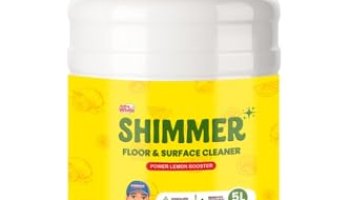 Shimmer Floor & Surface Cleaner Phenyl – 5L Mega Jar | Power Lemon Booster Formula | Long Lasting Fragrance