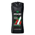 Axe Africa 3 In 1 Body, Face & Hair Wash For Men, Long-Lasting Refreshing Mandarin & Sandalwood Fragrance For Up To 12Hrs,Removes Odor & Bacteria, No Parabens, Dermatologically Tested, 400Ml