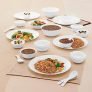 Larah By Borosil Plain White Silk Series Opalware Dinner Set | 27 Pieces For Family Of 6 | Microwave & Dishwasher Safe | Bone-Ash Free | Crockery Set For Dining & Gifting | Plates & Bowls | White