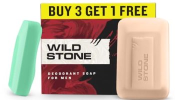 Wild Stone Soap, Ultra Sensual And Forest Spice Soaps For Bath, (Pack Of 4, 125Gm Each) | Daily Use Fragrant Soap | Skin Moisturized And Safe