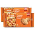 Unibic Cashew Badam Cookies, 450Gm (Pack Of 2) | Nutty Goodness In Every Bite | Your Favorite Teatime Snack | 900Gm