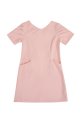Pantaloons Junior Girl’S Peach Dress Regular Fit,Peach,8-9 Yrs