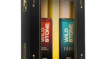 Wild Stone Perfume Gift Set For Men 2X20Ml | Eau De Parfums | Premium Gift Set For Men | Ultra Sensual & Edge Perfume For Men | Long Lasting Luxury Fragrance