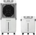 Havells 80 L Desert Air Cooler(Grey, White, Convertible-80)