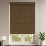 Amazon Basics Outdoor Hdpe Corded Roller Blind Air Flow Design, And Light Filtering For Balcony Shade – (4 Ft W X 9 Ft H Cm, Tan)