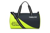 Fit-Go Duffle Sports Travel Gym Bag 30 Litre Water-Resistant Shoulder Strap Bags For Men & Women Neon+Grey