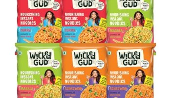 Wickedgud Nourishing Instant Noodles Range, Pack Of (69 Gm X 6) | Whole Wheat | Whole Wheat | No Maida | No Palm Oil | No Msg |Source Of Protein | High Fibre | Cholesterol Free