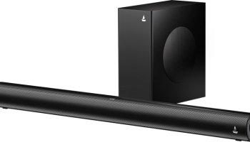 Boat Aavante 1550 Plus W/ Exquisite Design, Leds & Master Remote Control 160 W Bluetooth Soundbar(Premium Black, Pebble Black, 2.1 Channel)