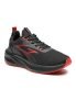 Action | Runner-119 | Stylish | Breathable | Comfortable | Durable | Sports | Lace Ups | Running Shoes | For Men | Black-Red | 7