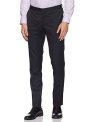 Amazon Brand – Symbol Men’S Stretchable Formal Pants | Trousers (Slim Fit) (Navy_32) | Rise Style: Low Rise