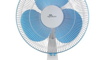 Rr Signature Centaur 400 Mm Table Fan For Home & Office|90 Degree Silent Oscillation | High Air Delivery | 3 Speed Setting | 2 Year Warranty 【White-Blue】