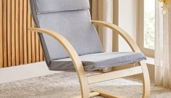 Home Centre Paulo Fabric Accent Chair – Grey