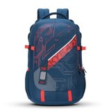 Skybags Vesper 40L Laptop Backpack With Rain Cover – Navy Blue