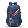 Skybags Vesper 40L Laptop Backpack With Rain Cover – Navy Blue